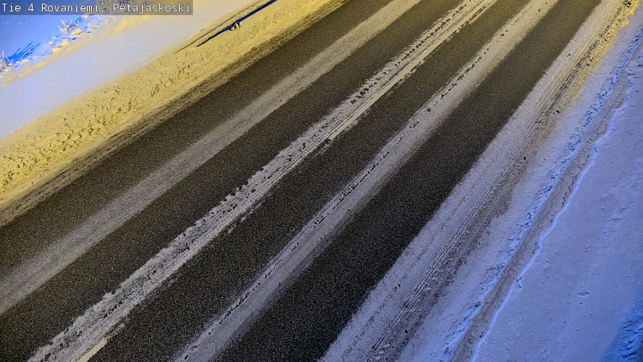 Kelikamerat Kuva Tie 4 Rovaniemi, Petäjäskoski, Rovaniemi, Lappi