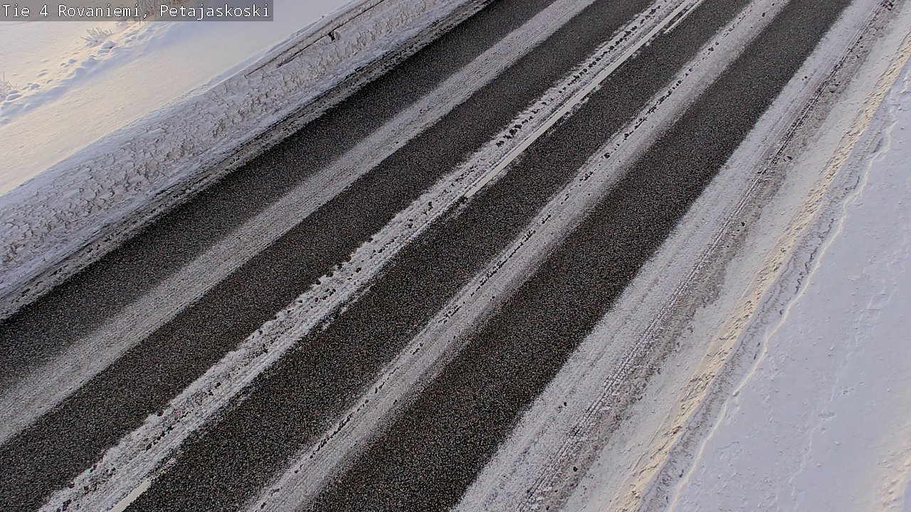 Kelikamerat Kuva Tie 4 Rovaniemi, Petäjäskoski, Rovaniemi, Lappi