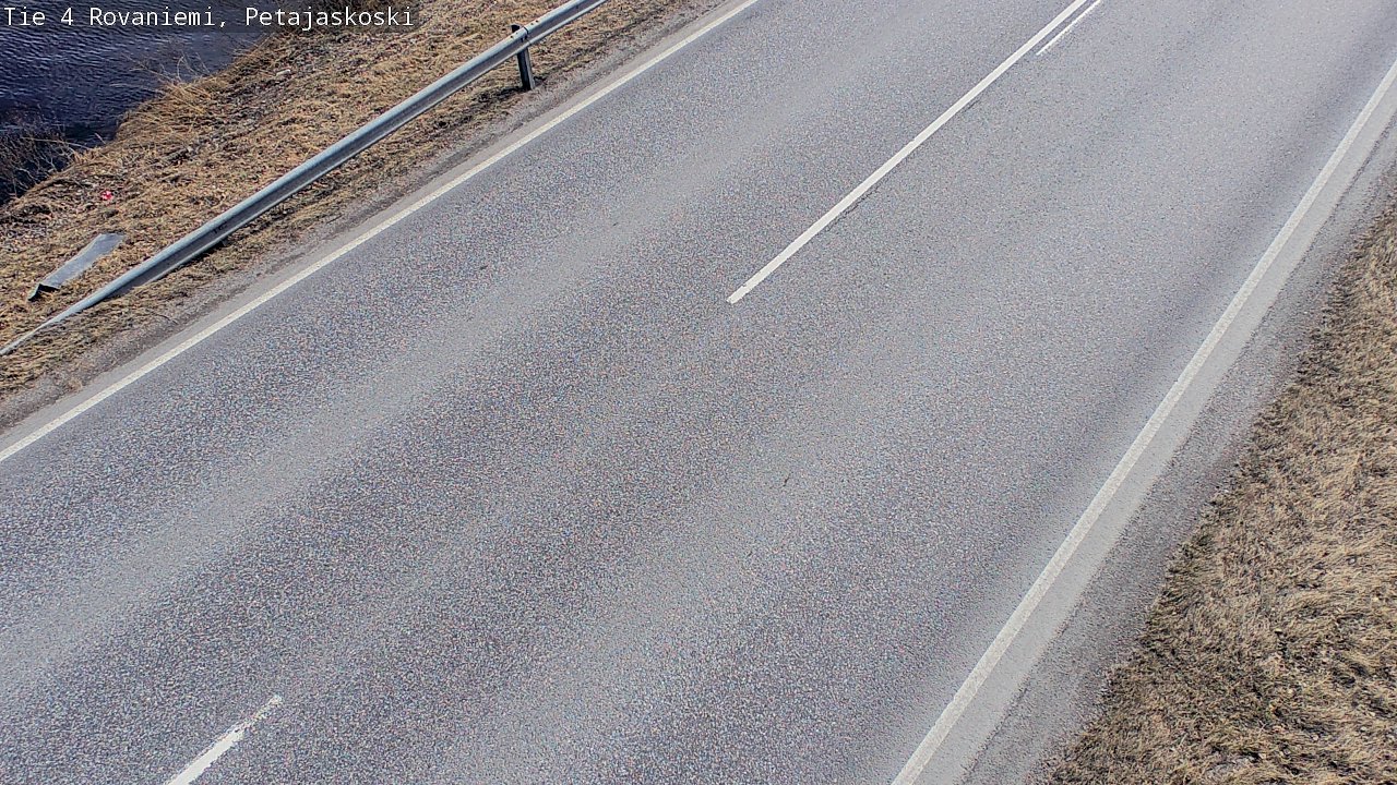 Weather Camera Image Road 4 Rovaniemi, Petäjäskoski, Rovaniemi, Lappi