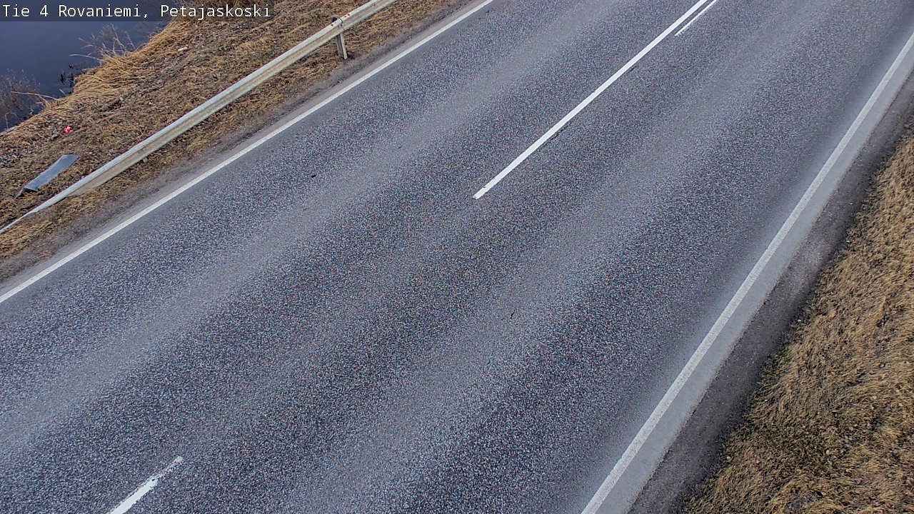Weather Camera Image Road 4 Rovaniemi, Petäjäskoski, Rovaniemi, Lappi