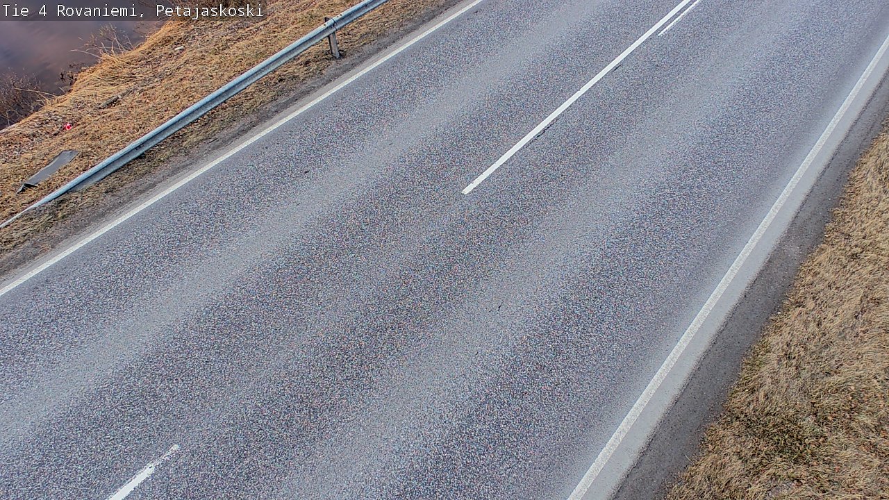 Weather Camera Image Väg 4 Rovaniemi, Petäjäskoski, Rovaniemi, Lappi