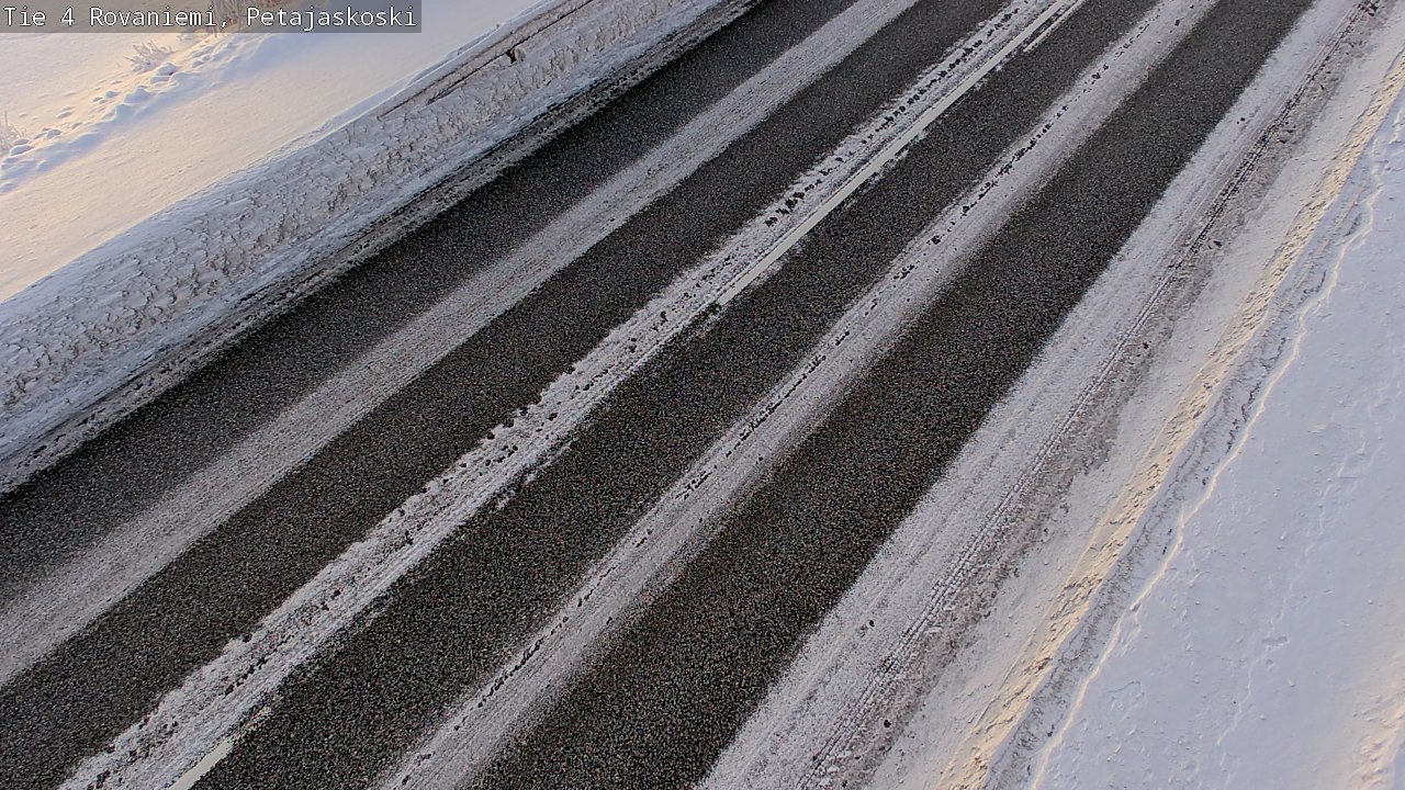 Kelikamerat Kuva Tie 4 Rovaniemi, Petäjäskoski, Rovaniemi, Lappi