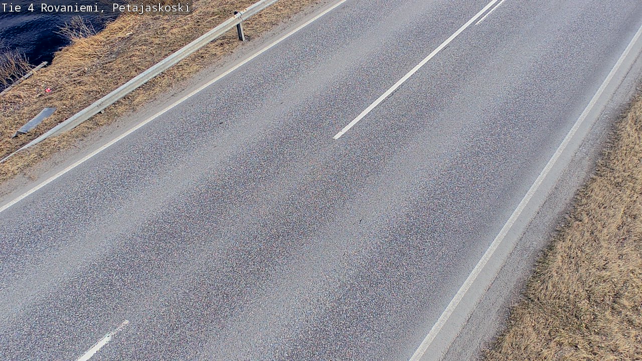 Weather Camera Image Road 4 Rovaniemi, Petäjäskoski, Rovaniemi, Lappi