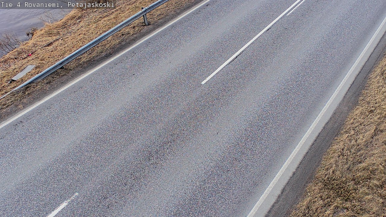 Weather Camera Image Road 4 Rovaniemi, Petäjäskoski, Rovaniemi, Lappi