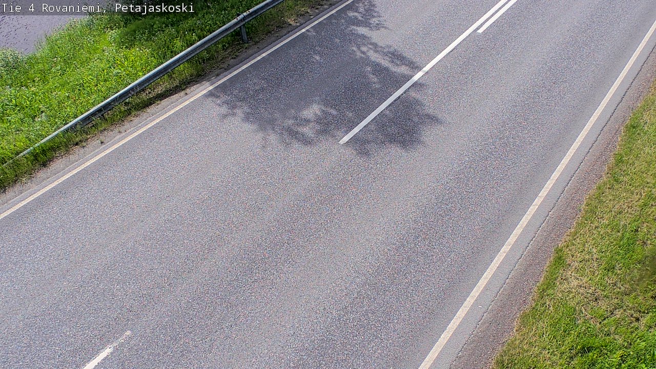 Weather Camera Image Väg 4 Rovaniemi, Petäjäskoski, Rovaniemi, Lappi