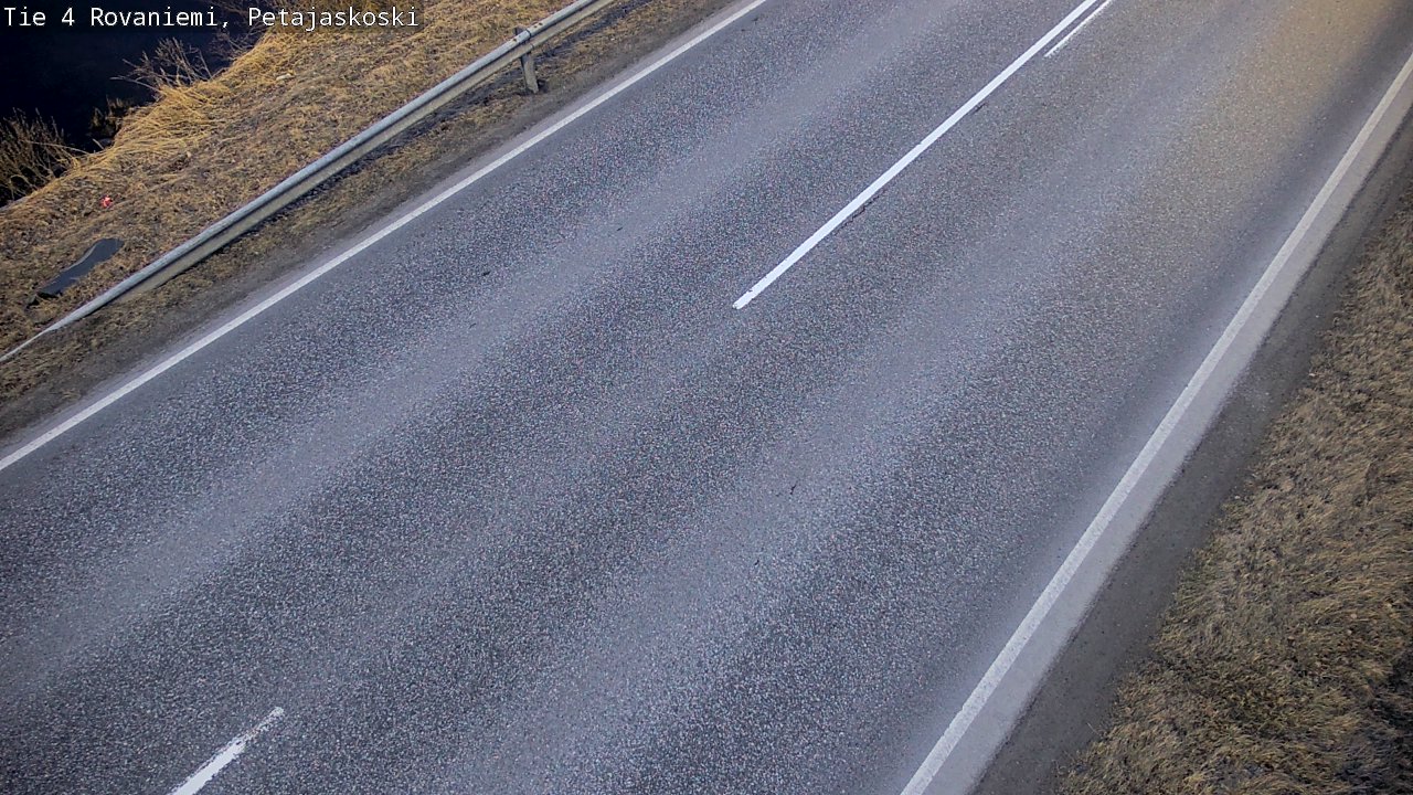 Weather Camera Image Road 4 Rovaniemi, Petäjäskoski, Rovaniemi, Lappi