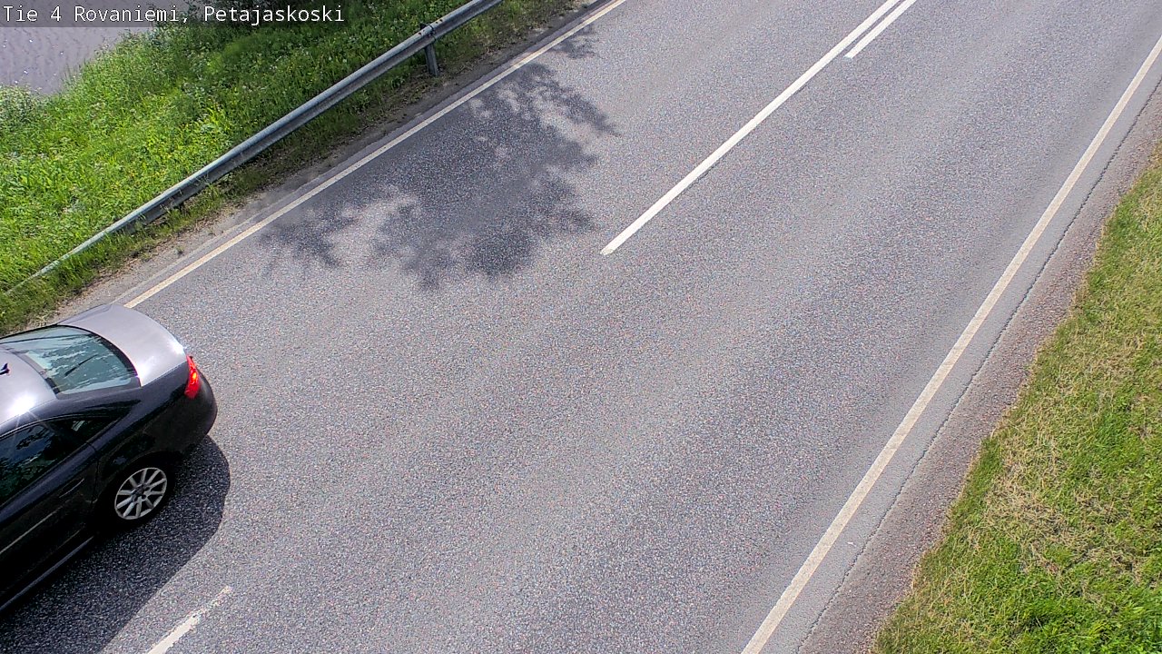 Weather Camera Image Väg 4 Rovaniemi, Petäjäskoski, Rovaniemi, Lappi
