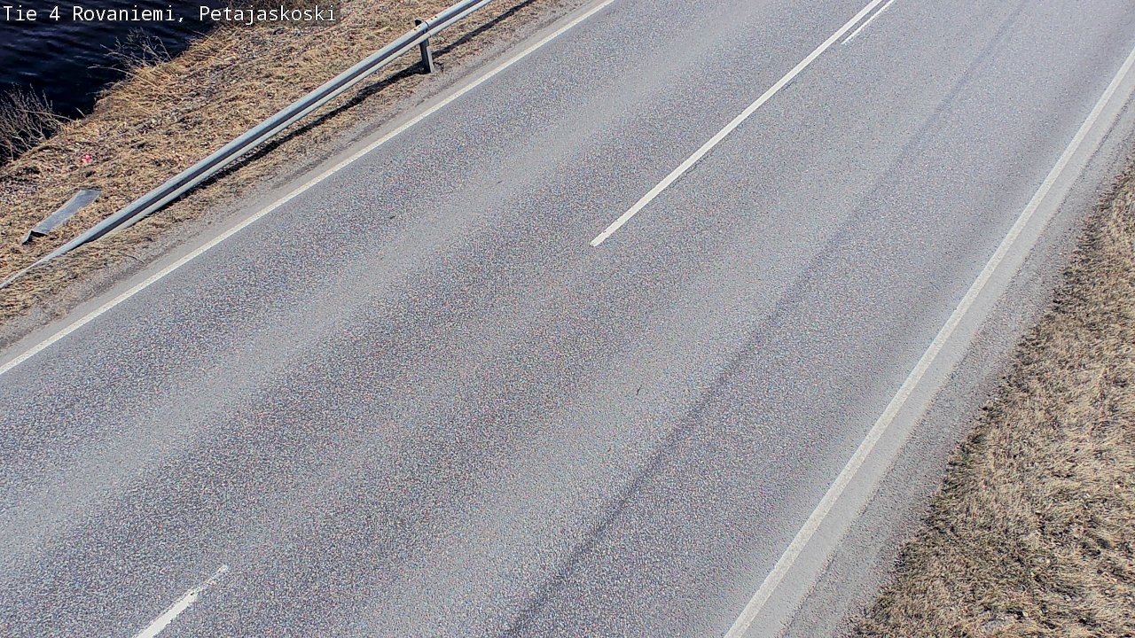 Weather Camera Image Road 4 Rovaniemi, Petäjäskoski, Rovaniemi, Lappi