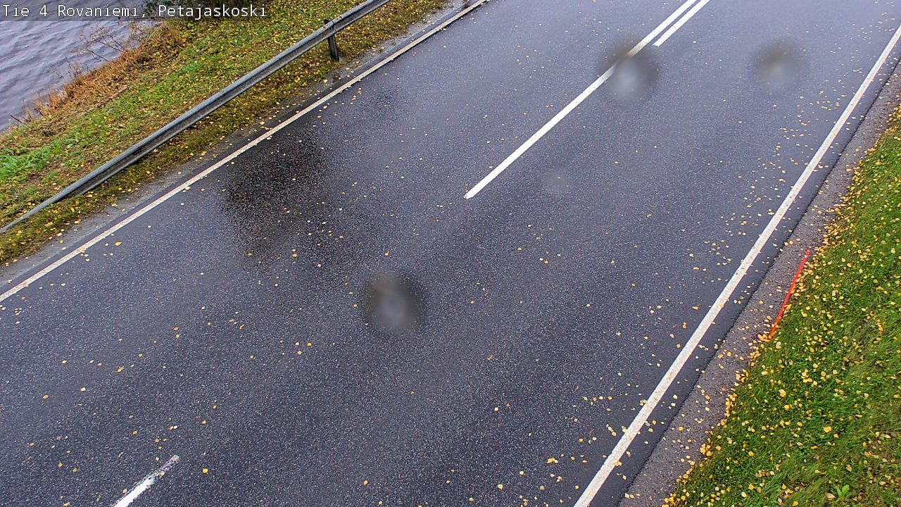 Weather Camera Image Väg 4 Rovaniemi, Petäjäskoski, Rovaniemi, Lappi