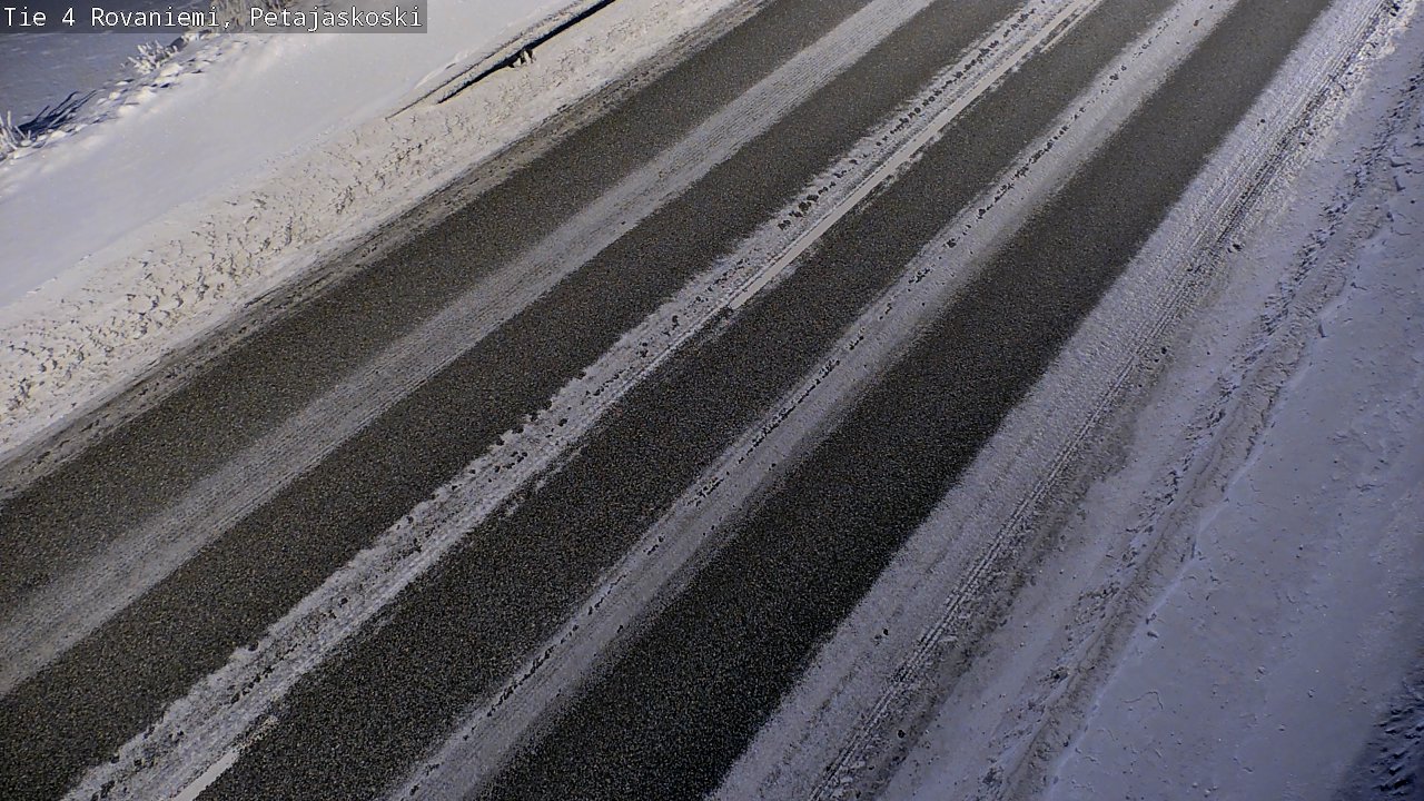 Kelikamerat Kuva Tie 4 Rovaniemi, Petäjäskoski, Rovaniemi, Lappi