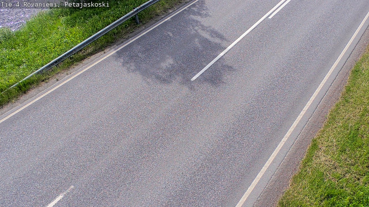 Weather Camera Image Väg 4 Rovaniemi, Petäjäskoski, Rovaniemi, Lappi