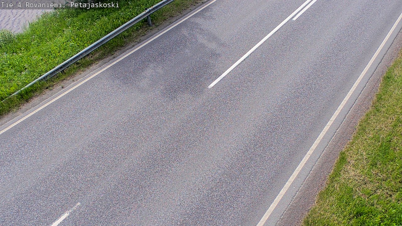 Weather Camera Image Väg 4 Rovaniemi, Petäjäskoski, Rovaniemi, Lappi
