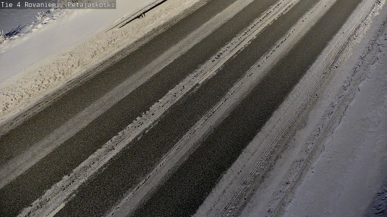 Kelikamerat Kuva Tie 4 Rovaniemi, Petäjäskoski, Rovaniemi, Lappi