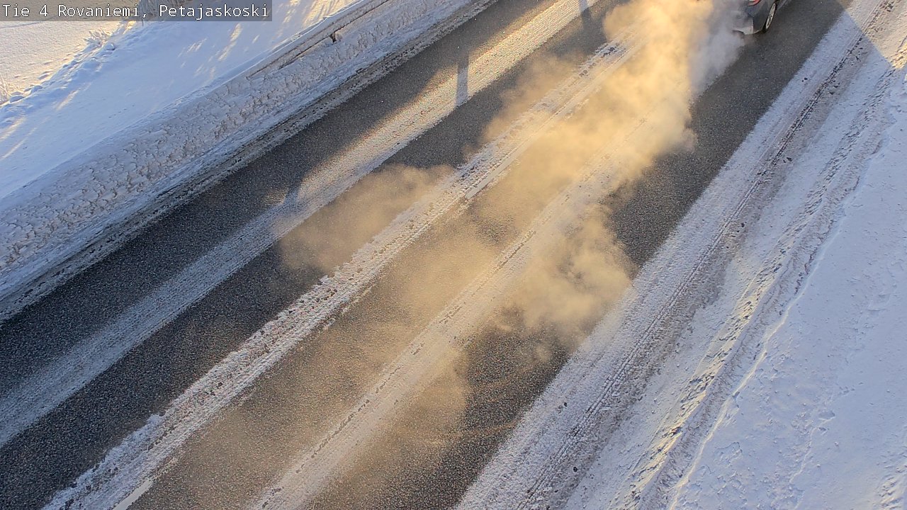 Kelikamerat Kuva Tie 4 Rovaniemi, Petäjäskoski, Rovaniemi, Lappi