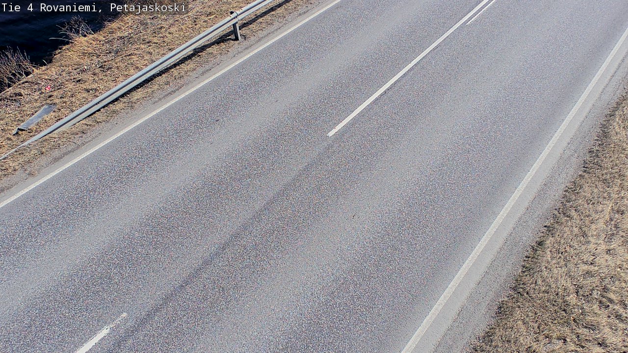 Weather Camera Image Road 4 Rovaniemi, Petäjäskoski, Rovaniemi, Lappi