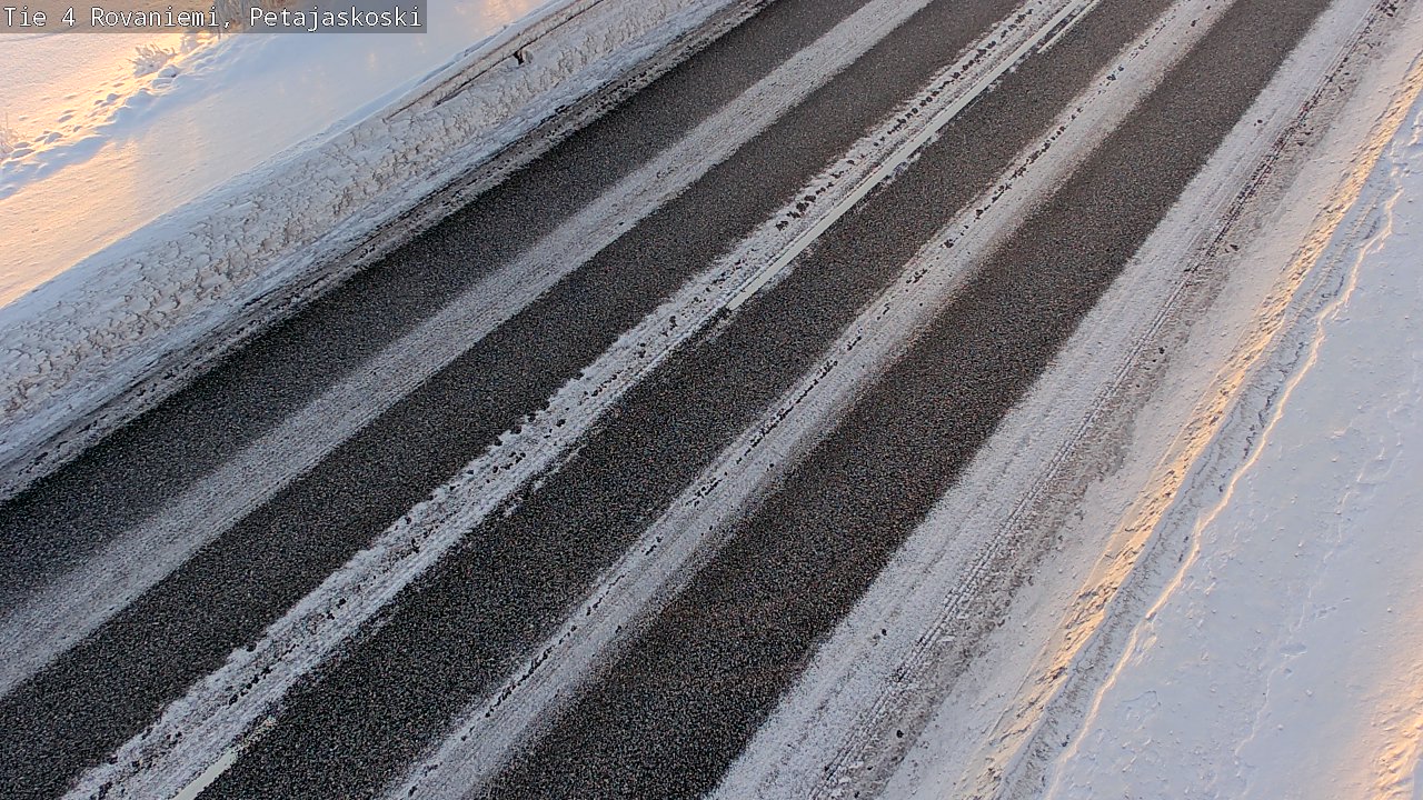 Kelikamerat Kuva Tie 4 Rovaniemi, Petäjäskoski, Rovaniemi, Lappi