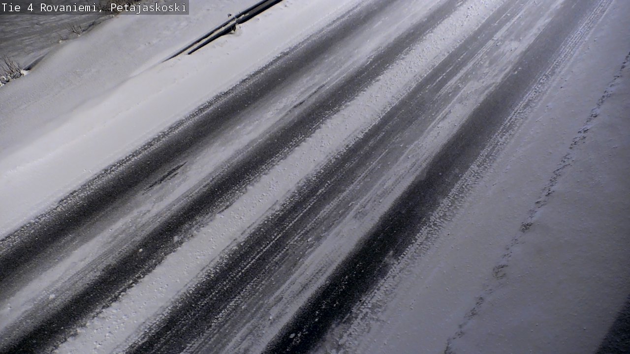 Weather Camera Image Väg 4 Rovaniemi, Petäjäskoski, Rovaniemi, Lappi