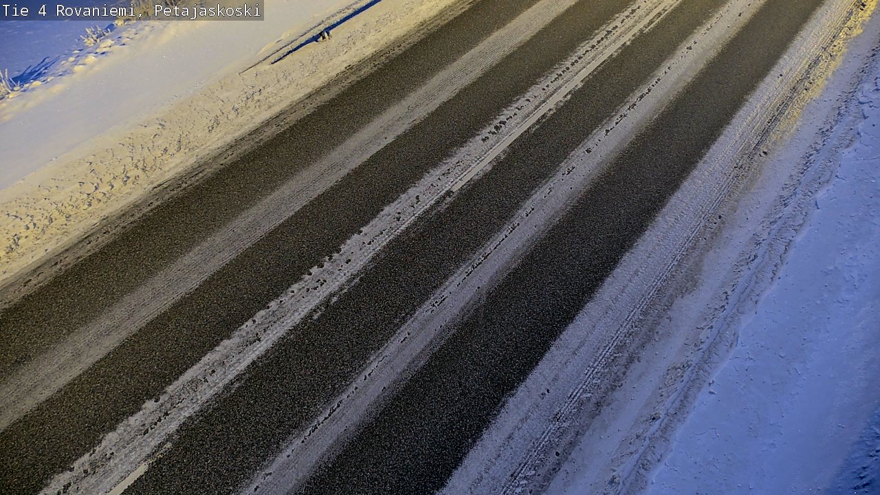 Kelikamerat Kuva Tie 4 Rovaniemi, Petäjäskoski, Rovaniemi, Lappi