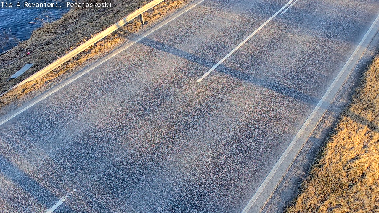 Weather Camera Image Road 4 Rovaniemi, Petäjäskoski, Rovaniemi, Lappi