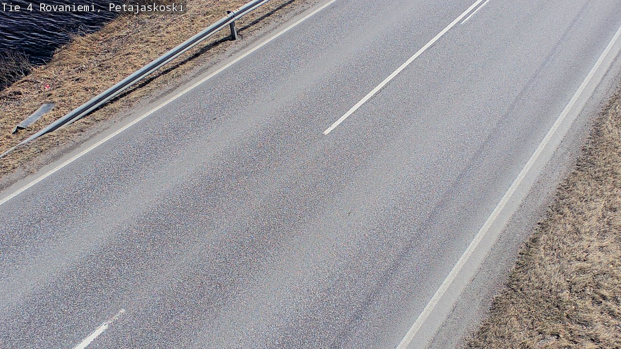 Weather Camera Image Road 4 Rovaniemi, Petäjäskoski, Rovaniemi, Lappi