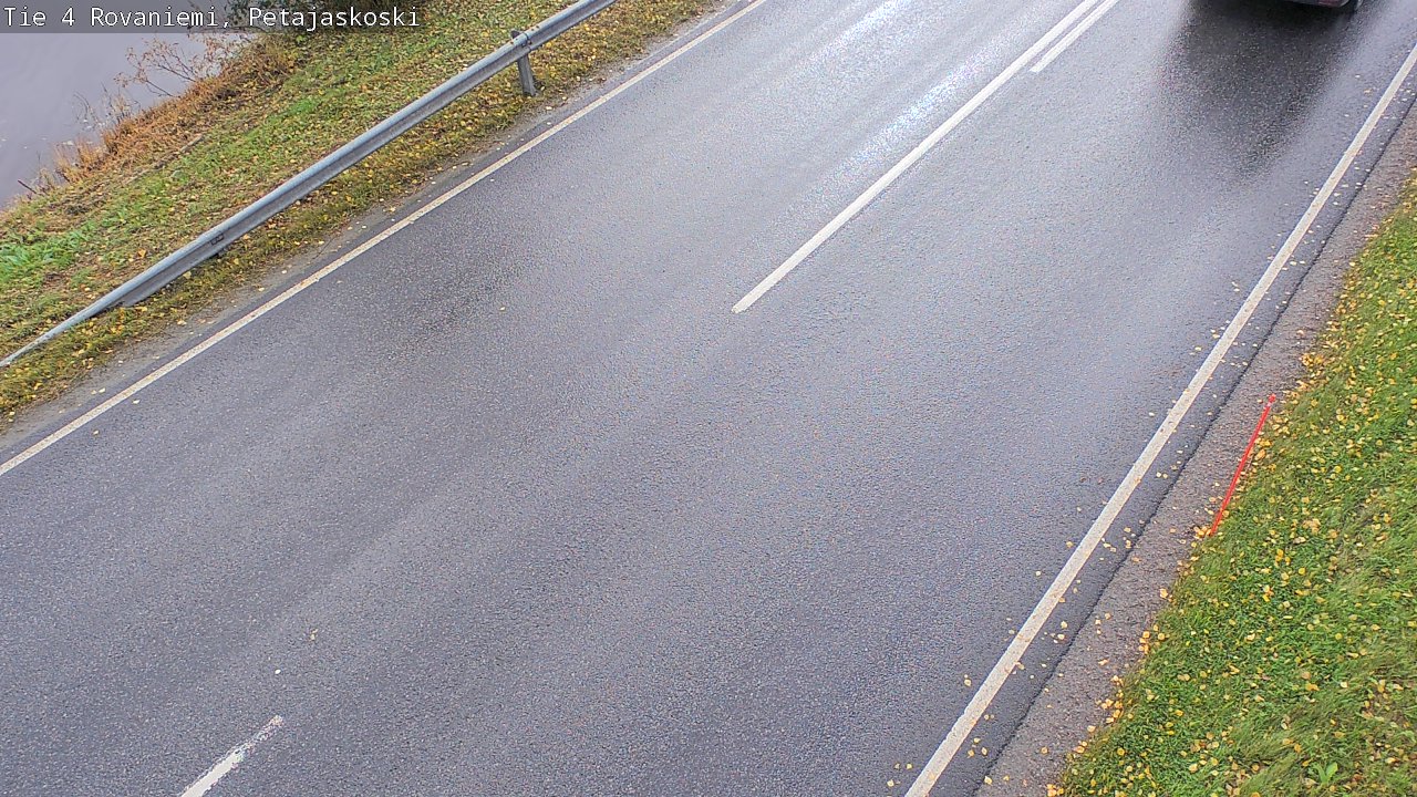 Weather Camera Image Väg 4 Rovaniemi, Petäjäskoski, Rovaniemi, Lappi