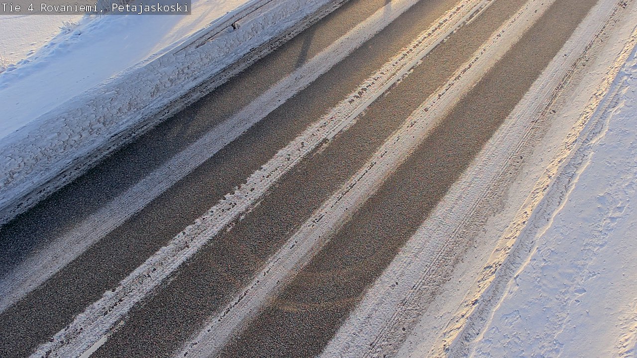Kelikamerat Kuva Tie 4 Rovaniemi, Petäjäskoski, Rovaniemi, Lappi