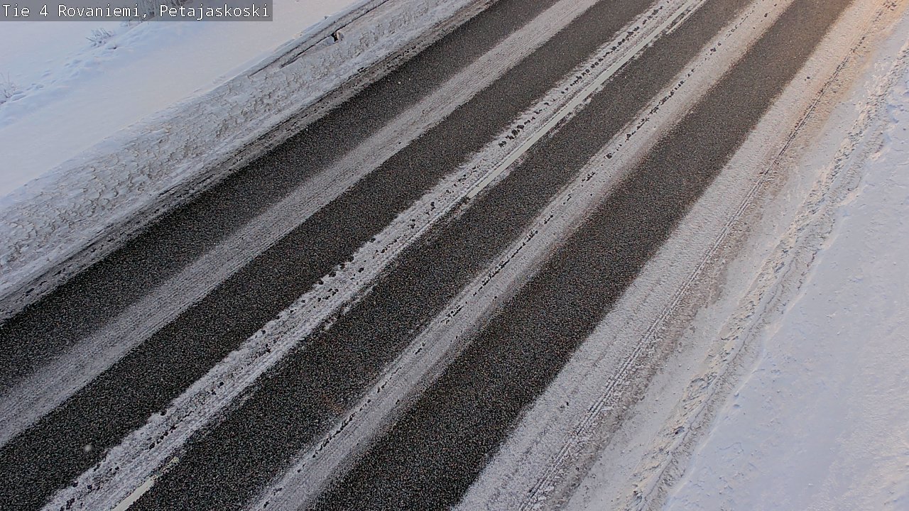 Kelikamerat Kuva Tie 4 Rovaniemi, Petäjäskoski, Rovaniemi, Lappi