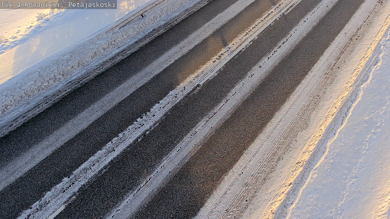 Kelikamerat Kuva Tie 4 Rovaniemi, Petäjäskoski, Rovaniemi, Lappi