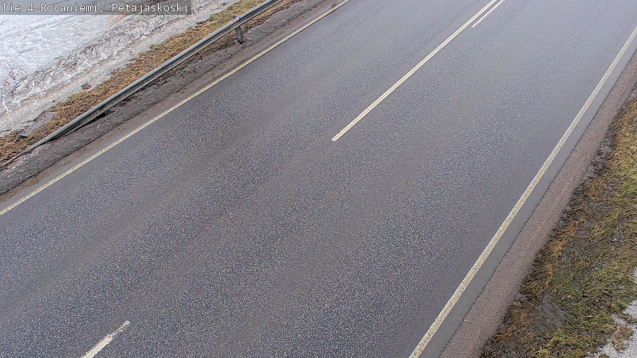 Weather Camera Image Road 4 Rovaniemi, Petäjäskoski, Rovaniemi, Lappi