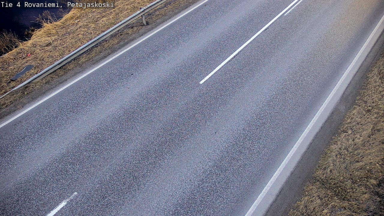 Weather Camera Image Road 4 Rovaniemi, Petäjäskoski, Rovaniemi, Lappi