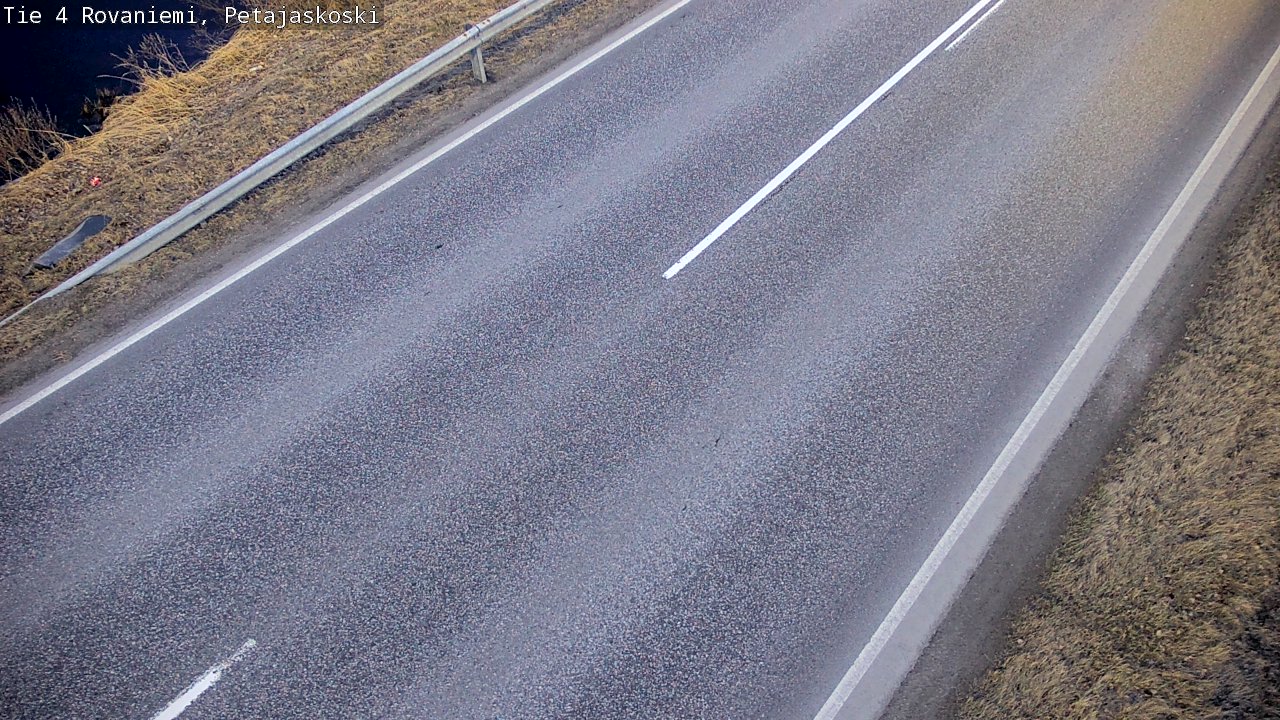 Weather Camera Image Road 4 Rovaniemi, Petäjäskoski, Rovaniemi, Lappi