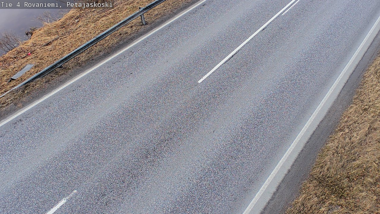 Weather Camera Image Road 4 Rovaniemi, Petäjäskoski, Rovaniemi, Lappi