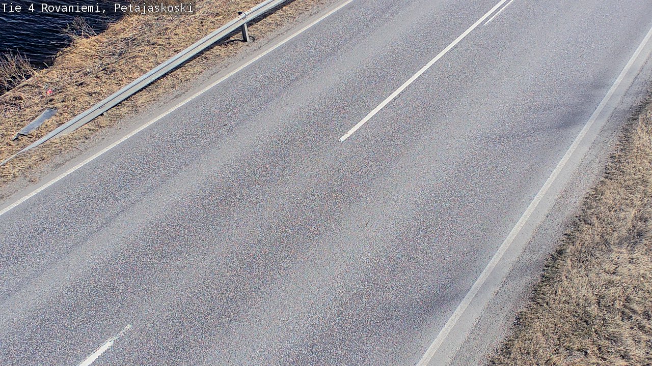 Weather Camera Image Road 4 Rovaniemi, Petäjäskoski, Rovaniemi, Lappi