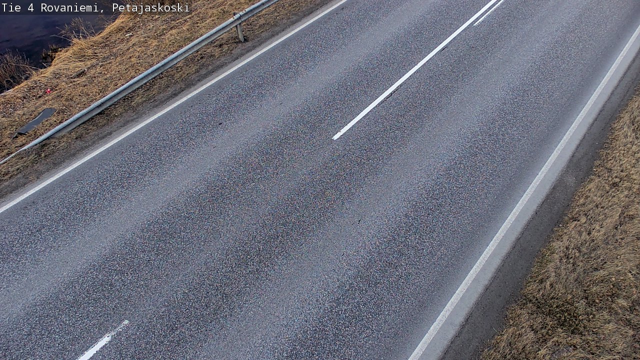 Weather Camera Image Väg 4 Rovaniemi, Petäjäskoski, Rovaniemi, Lappi