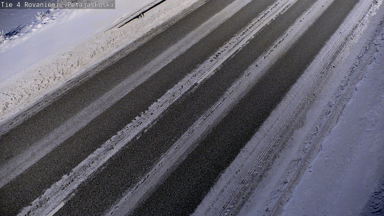 Kelikamerat Kuva Tie 4 Rovaniemi, Petäjäskoski, Rovaniemi, Lappi