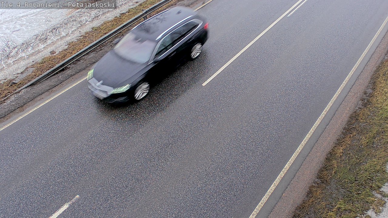 Weather Camera Image Road 4 Rovaniemi, Petäjäskoski, Rovaniemi, Lappi