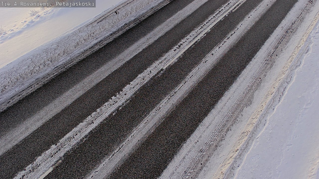 Kelikamerat Kuva Tie 4 Rovaniemi, Petäjäskoski, Rovaniemi, Lappi