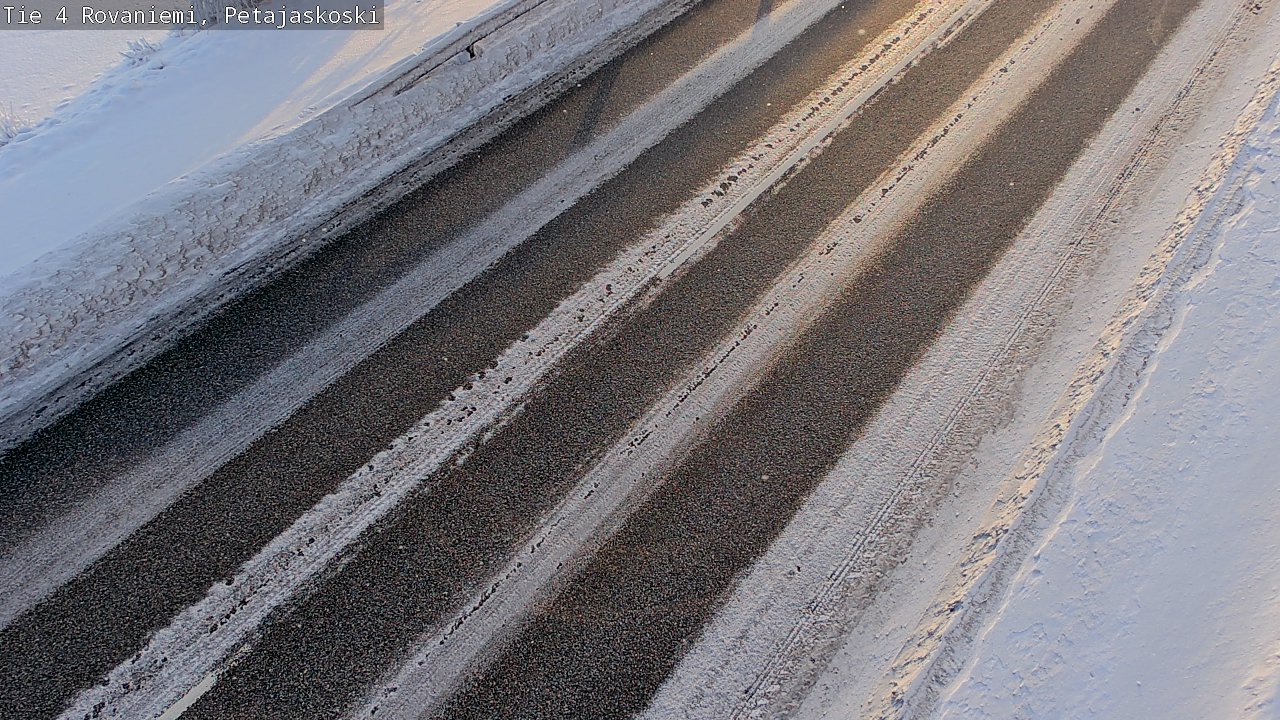 Kelikamerat Kuva Tie 4 Rovaniemi, Petäjäskoski, Rovaniemi, Lappi