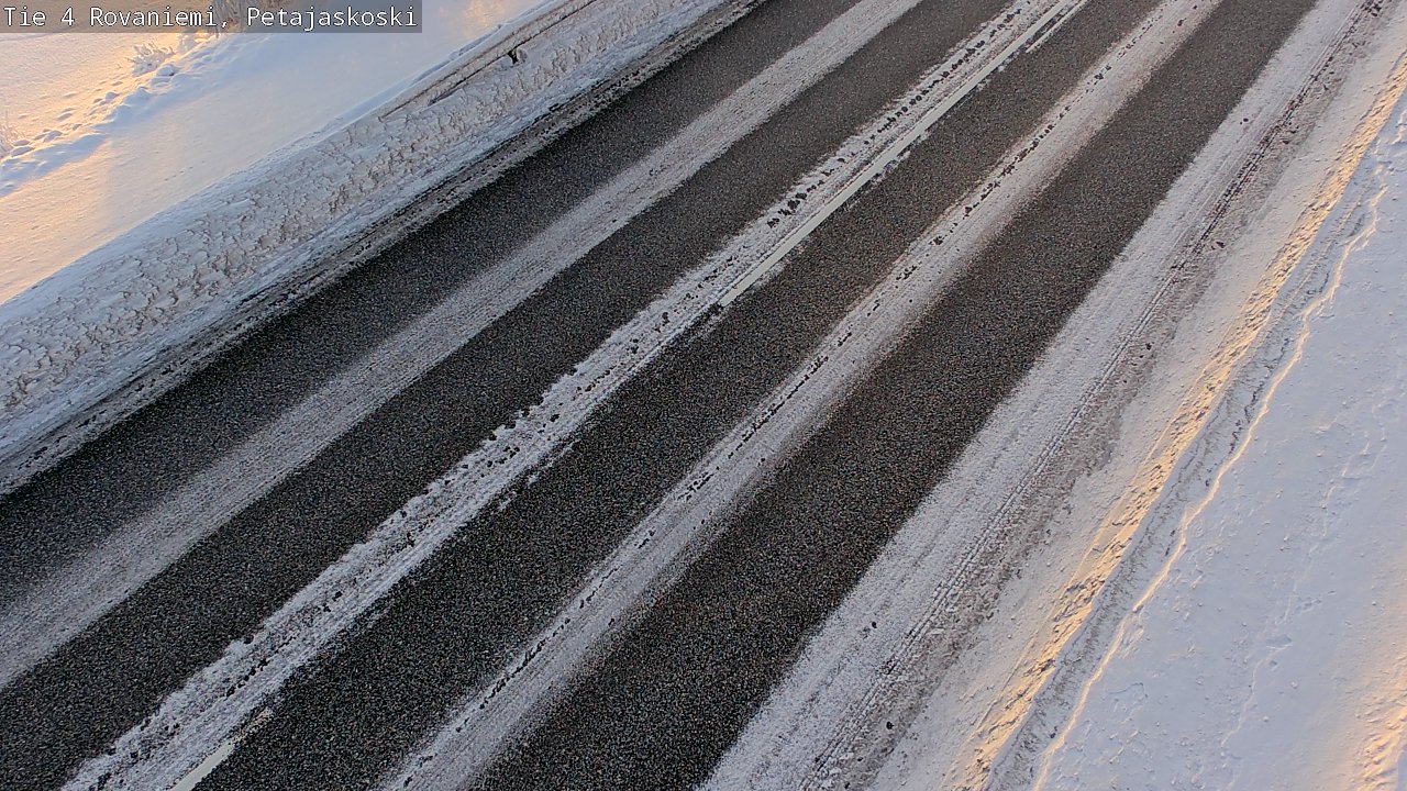 Kelikamerat Kuva Tie 4 Rovaniemi, Petäjäskoski, Rovaniemi, Lappi