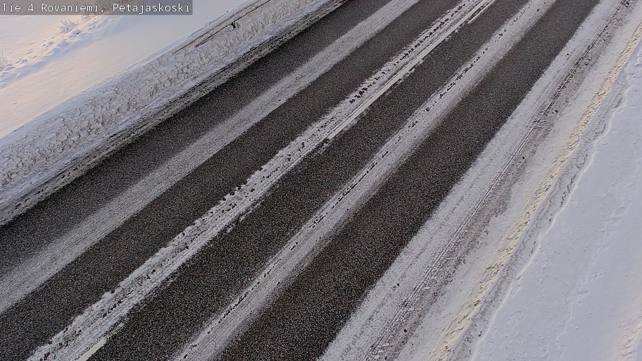 Kelikamerat Kuva Tie 4 Rovaniemi, Petäjäskoski, Rovaniemi, Lappi