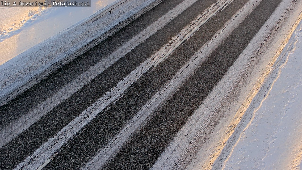 Kelikamerat Kuva Tie 4 Rovaniemi, Petäjäskoski, Rovaniemi, Lappi