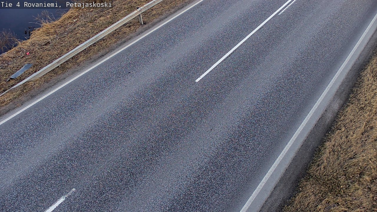 Weather Camera Image Road 4 Rovaniemi, Petäjäskoski, Rovaniemi, Lappi