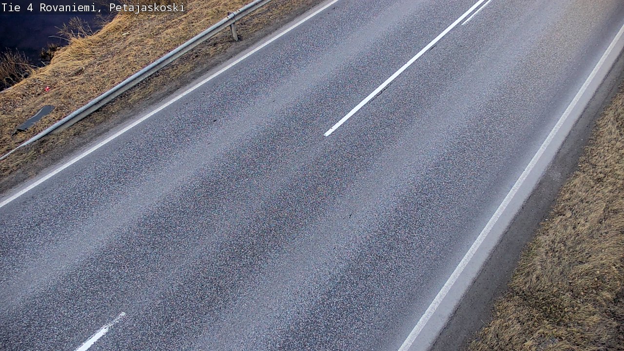 Weather Camera Image Road 4 Rovaniemi, Petäjäskoski, Rovaniemi, Lappi