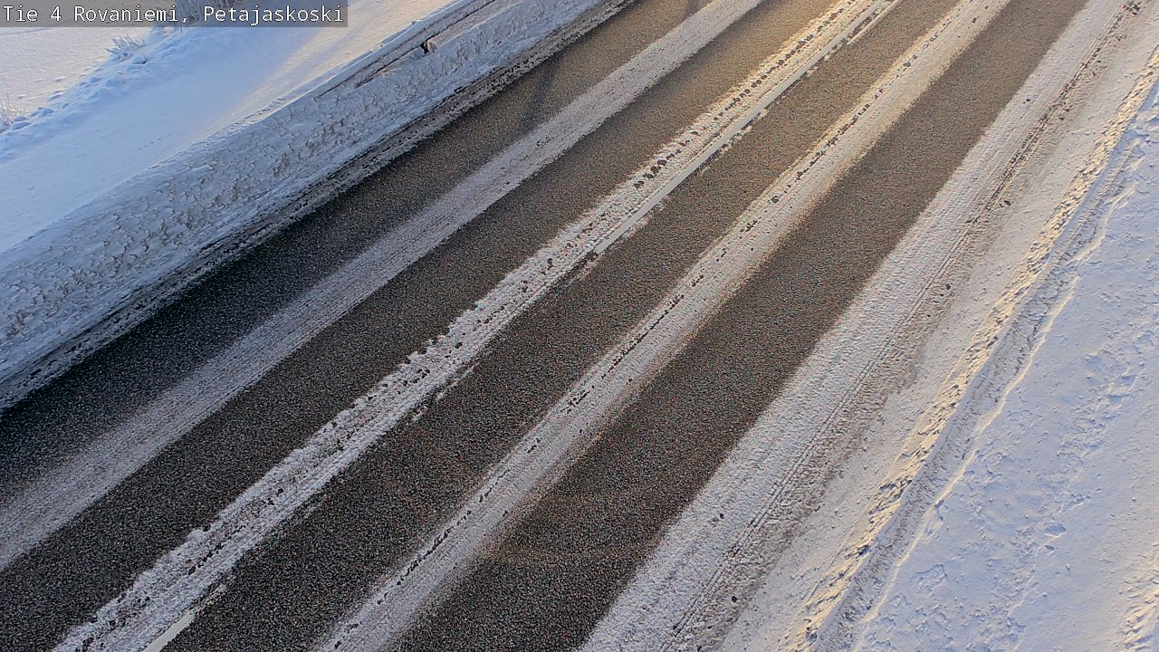 Kelikamerat Kuva Tie 4 Rovaniemi, Petäjäskoski, Rovaniemi, Lappi