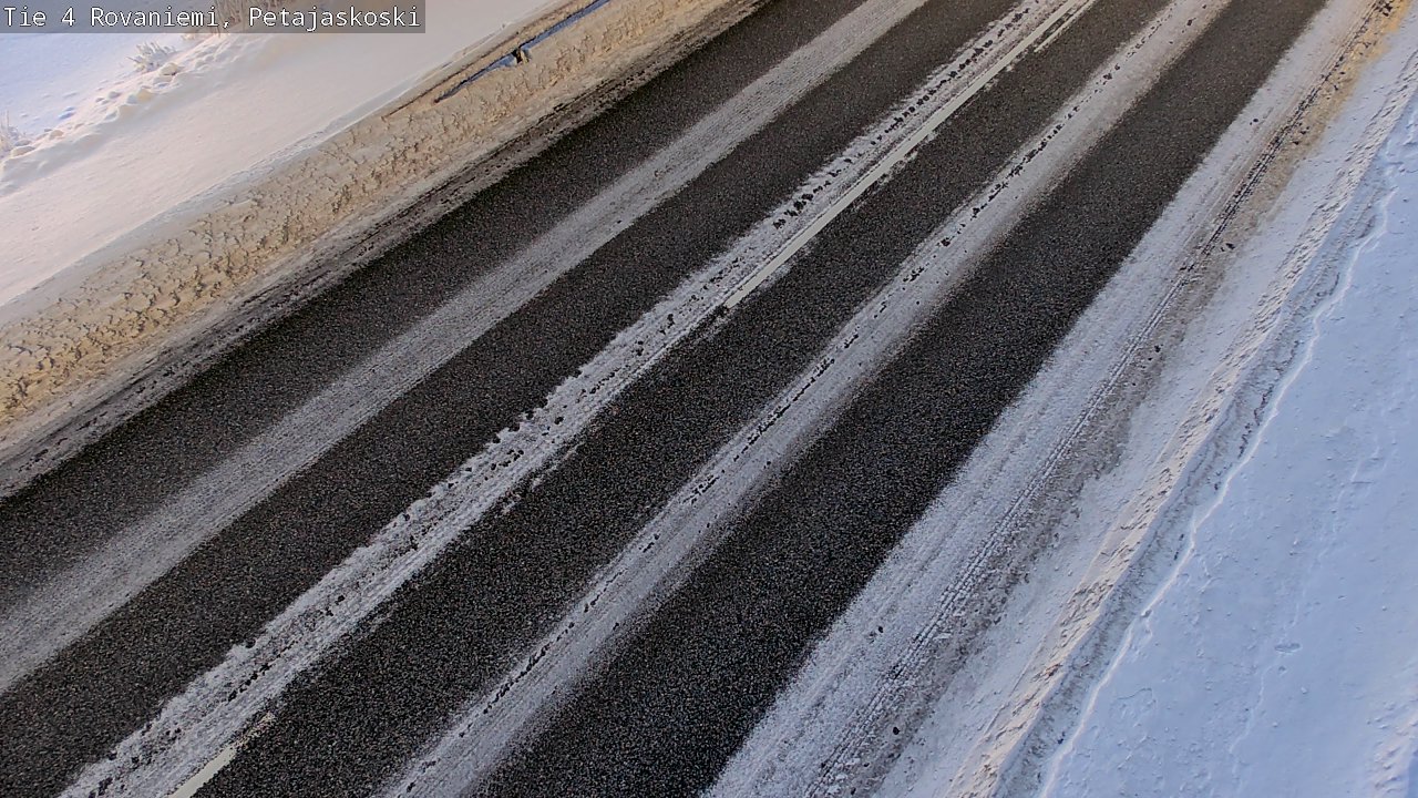 Kelikamerat Kuva Tie 4 Rovaniemi, Petäjäskoski, Rovaniemi, Lappi