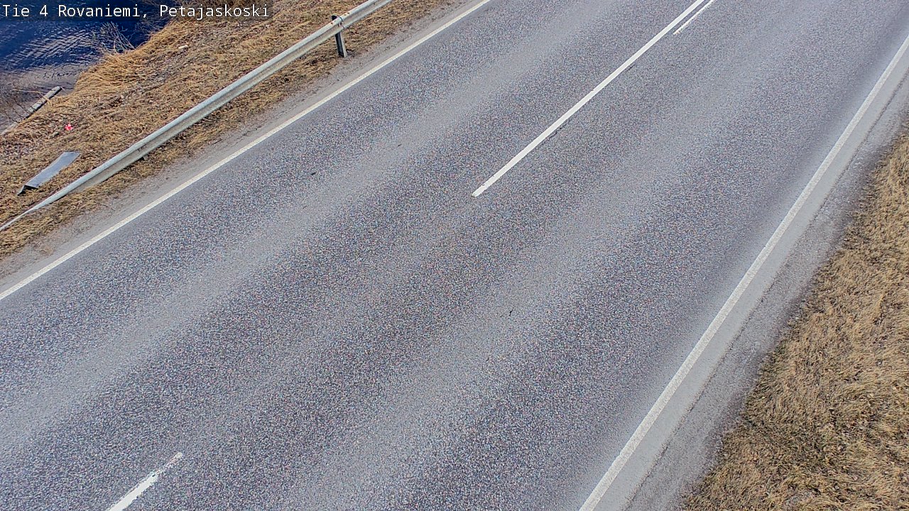 Weather Camera Image Road 4 Rovaniemi, Petäjäskoski, Rovaniemi, Lappi