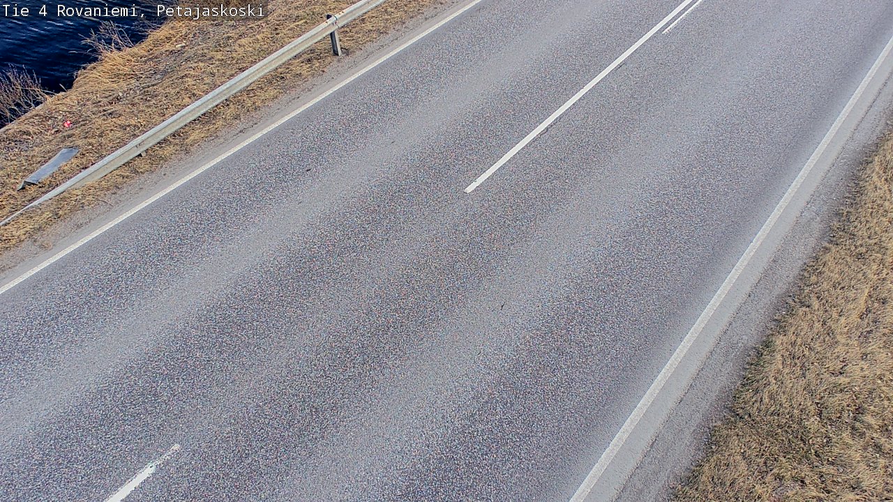 Weather Camera Image Road 4 Rovaniemi, Petäjäskoski, Rovaniemi, Lappi