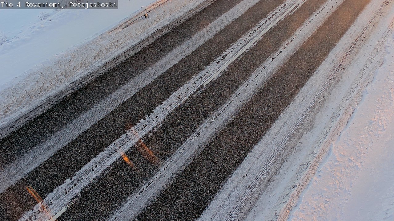 Kelikamerat Kuva Tie 4 Rovaniemi, Petäjäskoski, Rovaniemi, Lappi