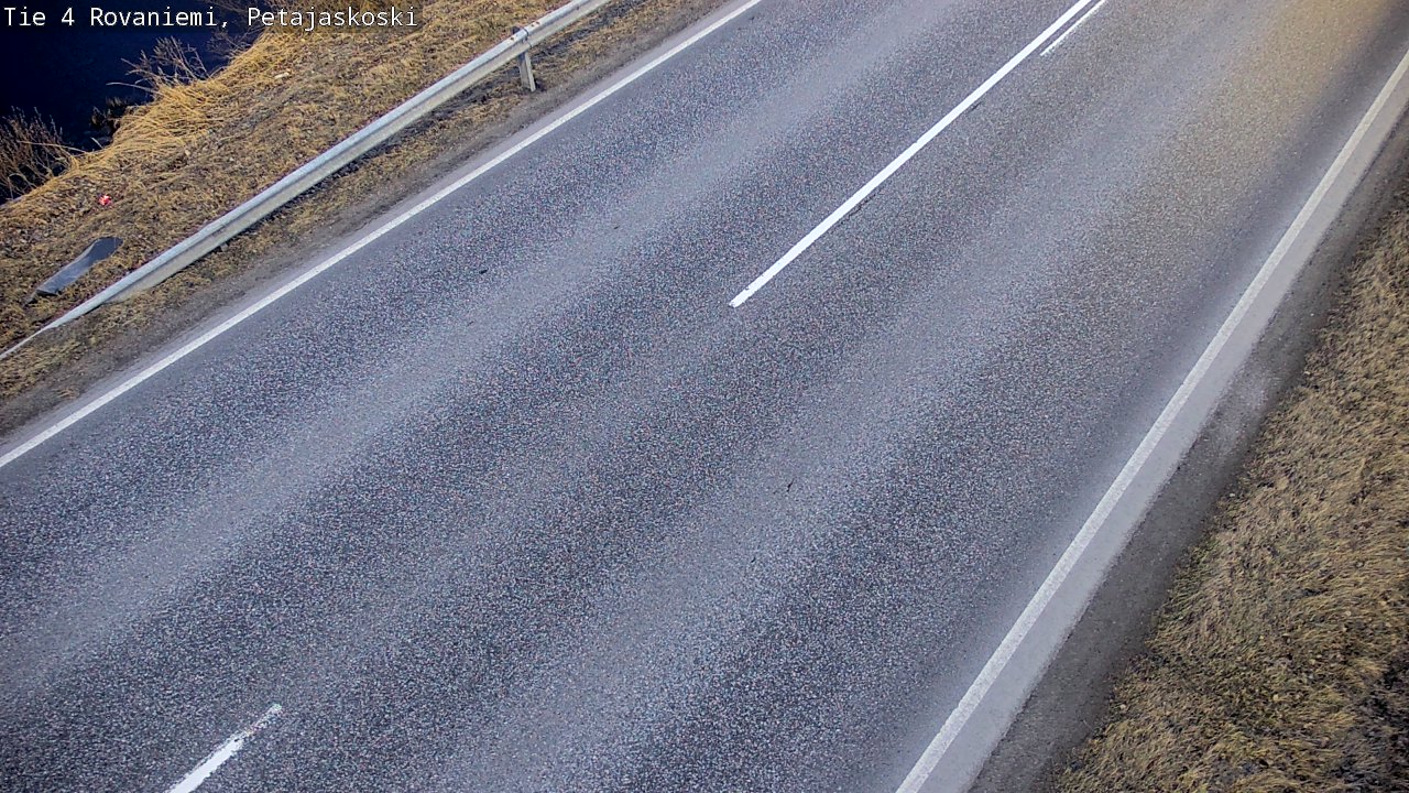 Weather Camera Image Road 4 Rovaniemi, Petäjäskoski, Rovaniemi, Lappi