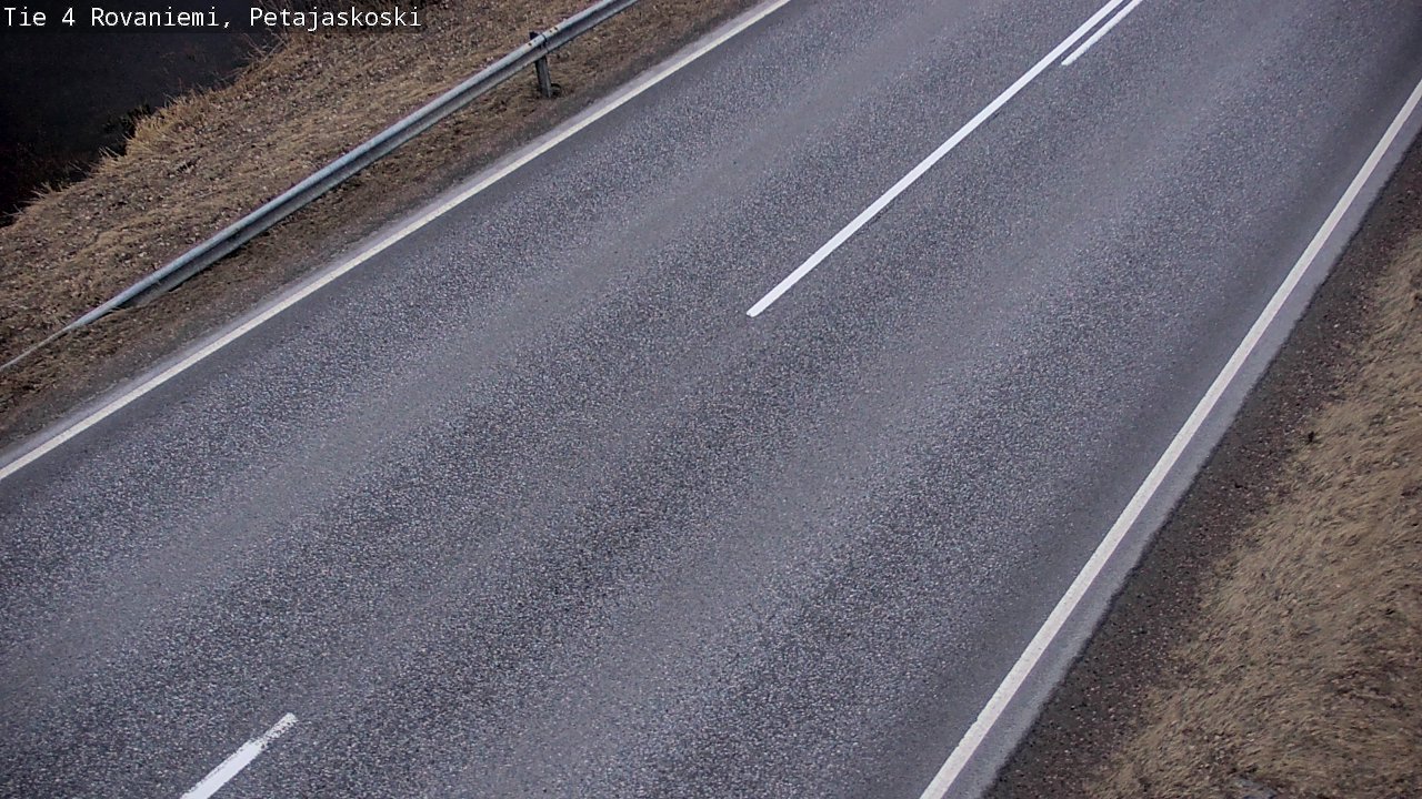 Weather Camera Image Road 4 Rovaniemi, Petäjäskoski, Rovaniemi, Lappi